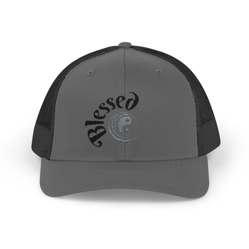 "Blessed." Set Apart for a Higher Purpose.  Good Energy Snapback Trucker Cap