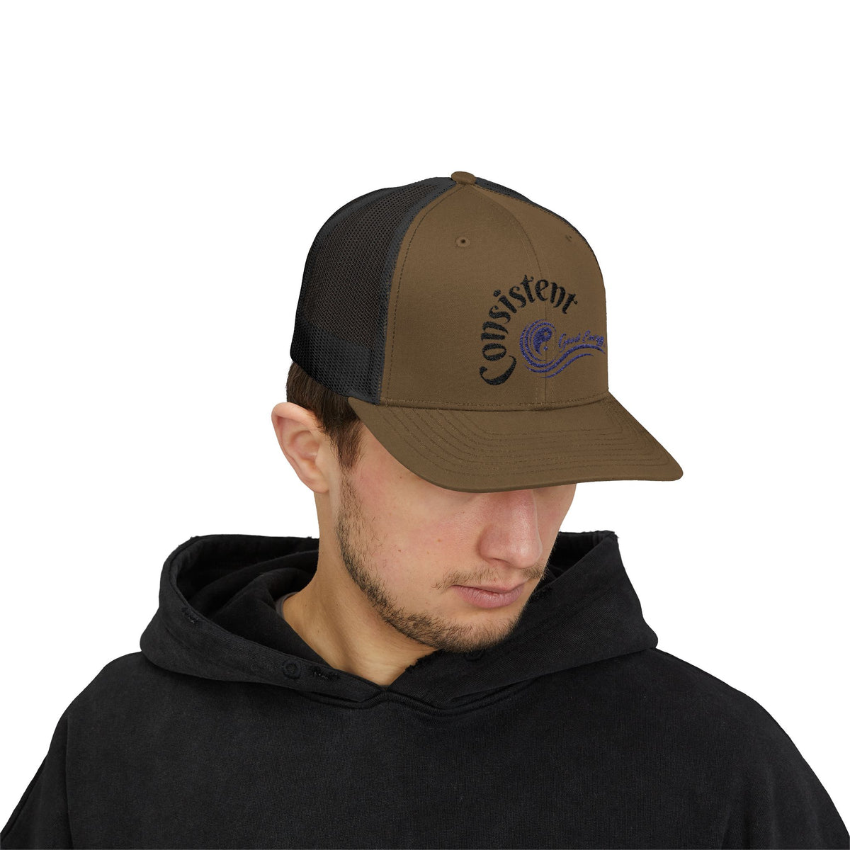 "Consistent" Good Energy Snapback Trucker Cap – Your Commitment to principles and values delivers results