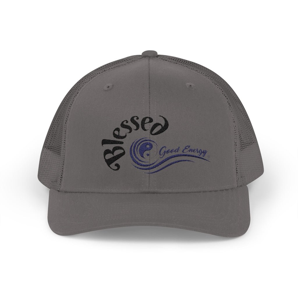 "Blessed" Good Energy Snapback Trucker Cap – A powerful mindset gift for yourself and others