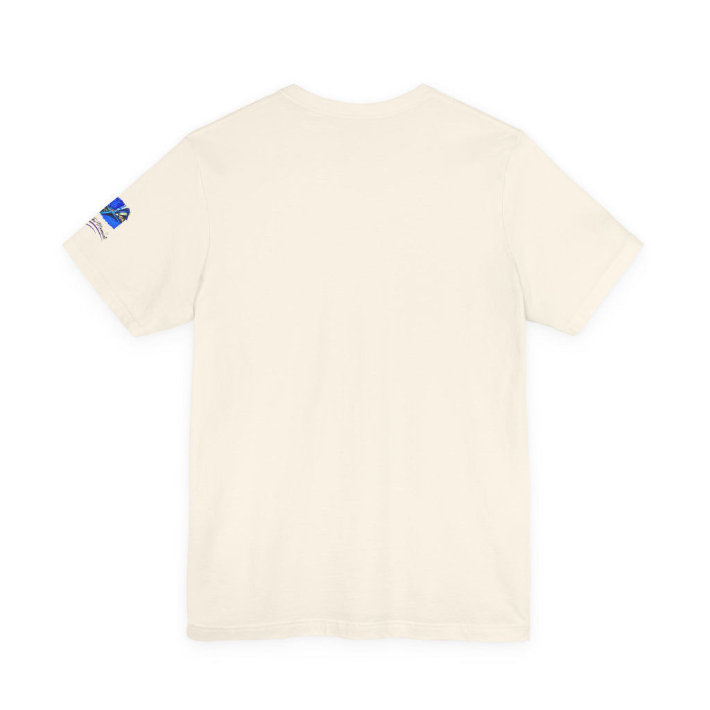 Houston Latitude & Longitude Unisex Jersey Short Sleeve Tee