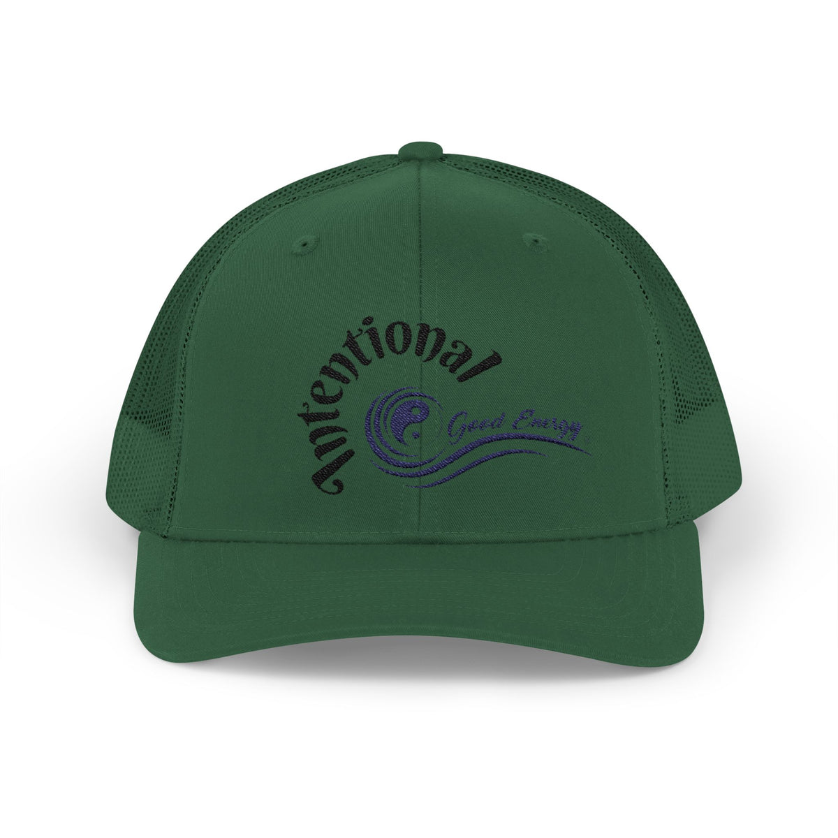 "Intentional" Good Energy Snapback Trucker Cap – A powerful mindset gift for yourself and others