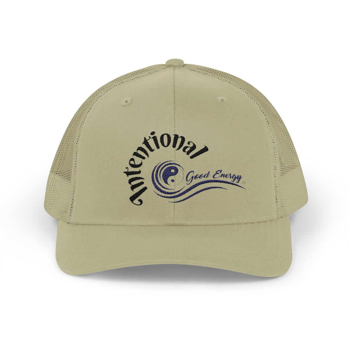 "Intentional" Good Energy Snapback Trucker Cap – A powerful mindset gift for yourself and others