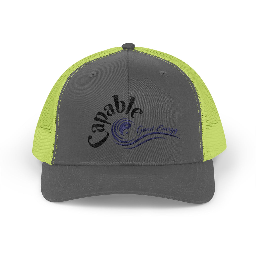 "Capable" Good Energy Snapback Trucker Cap – A powerful mindset gift for yourself and others