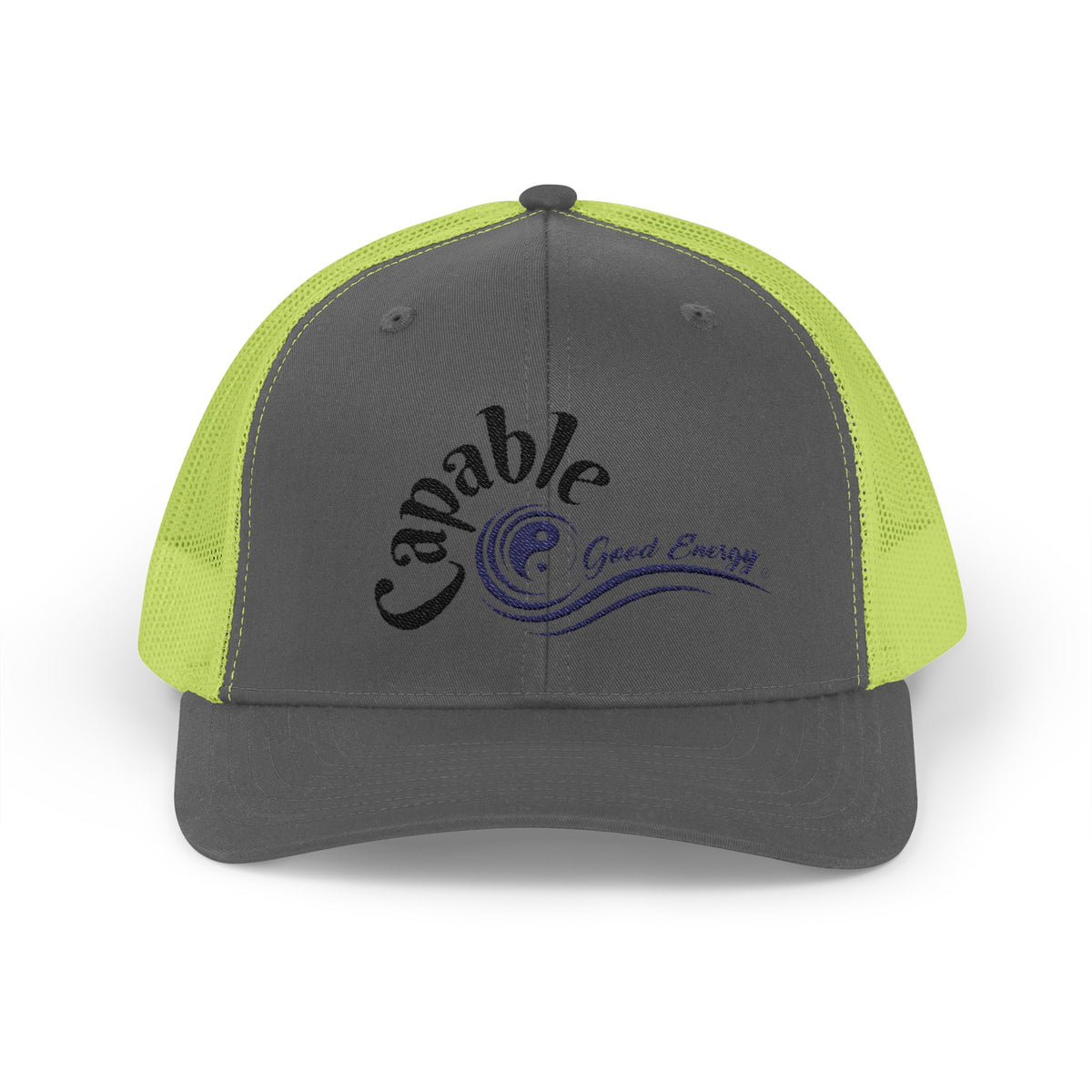 "Capable" Good Energy Snapback Trucker Cap – A powerful mindset gift for yourself and others