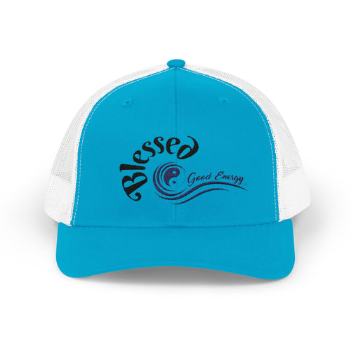 "Blessed" Good Energy Snapback Trucker Cap – A powerful mindset gift for yourself and others
