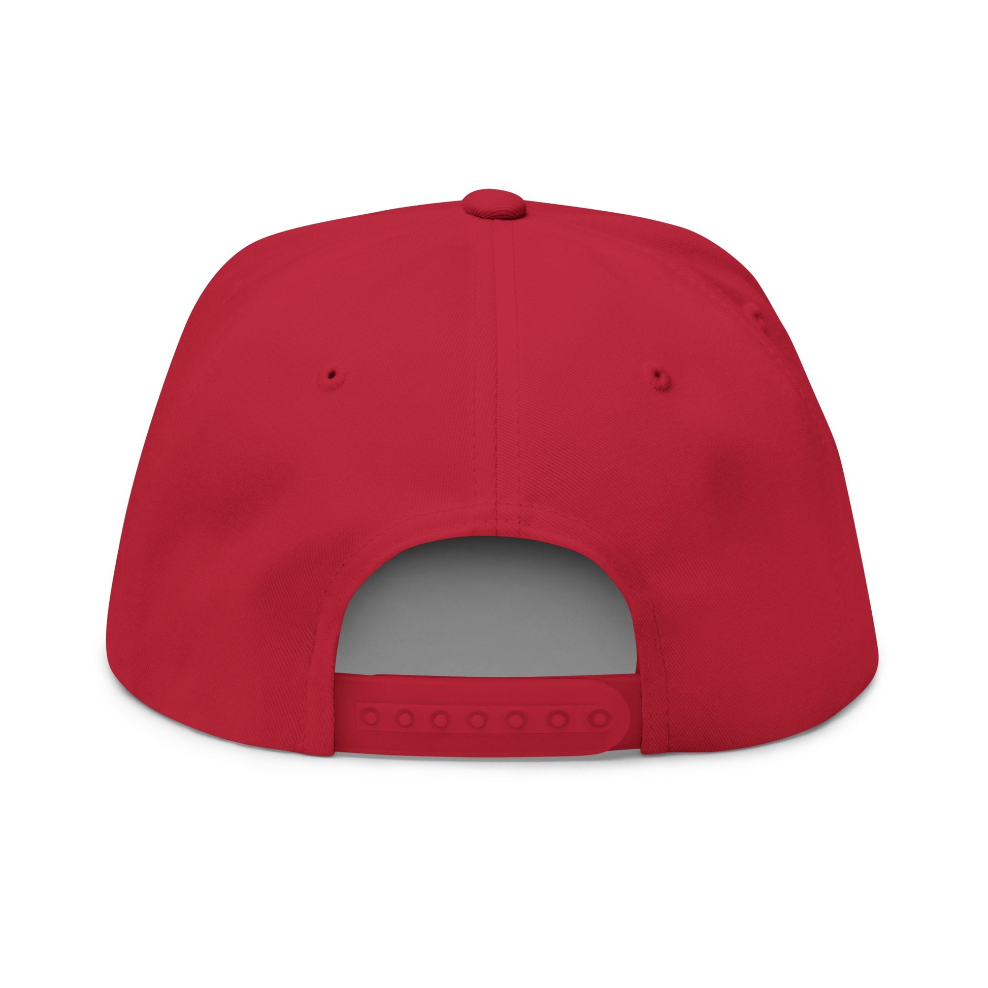 "Fearless" Embroidered Flat Bill Cap — "Fearless" Good Energy Snapback