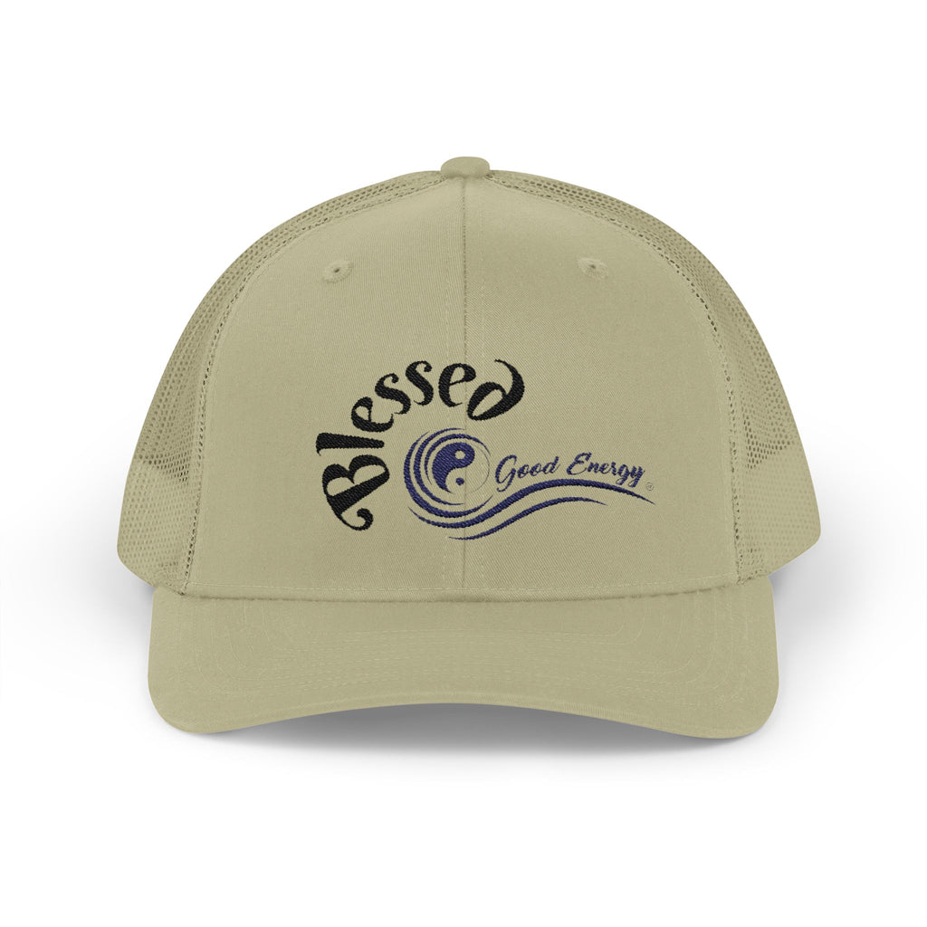 "Blessed" Good Energy Snapback Trucker Cap – A powerful mindset gift for yourself and others