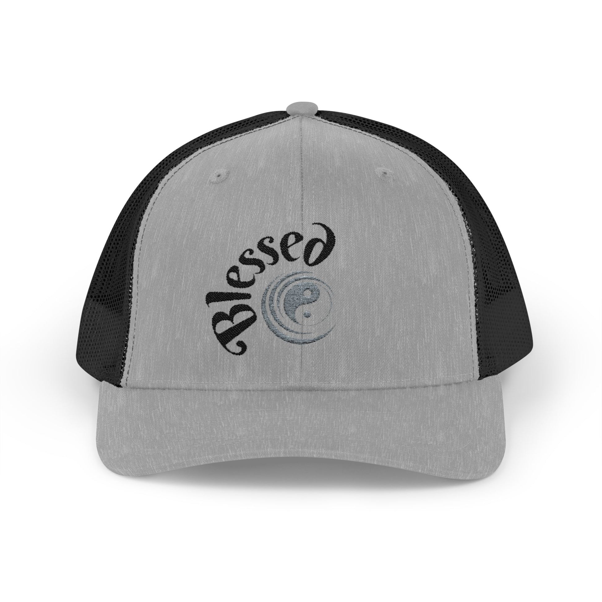"Blessed." Set Apart for a Higher Purpose.  Good Energy Snapback Trucker Cap