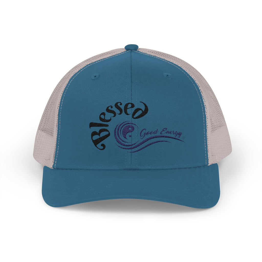 "Blessed" Good Energy Snapback Trucker Cap – A powerful mindset gift for yourself and others