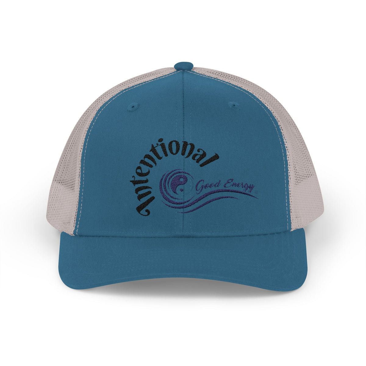"Intentional" Good Energy Snapback Trucker Cap – A powerful mindset gift for yourself and others