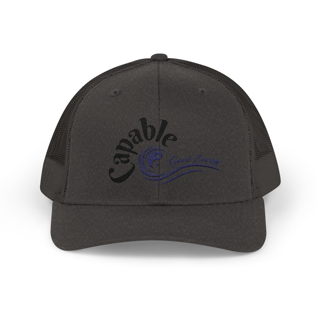 "Capable" Good Energy Snapback Trucker Cap – A powerful mindset gift for yourself and others