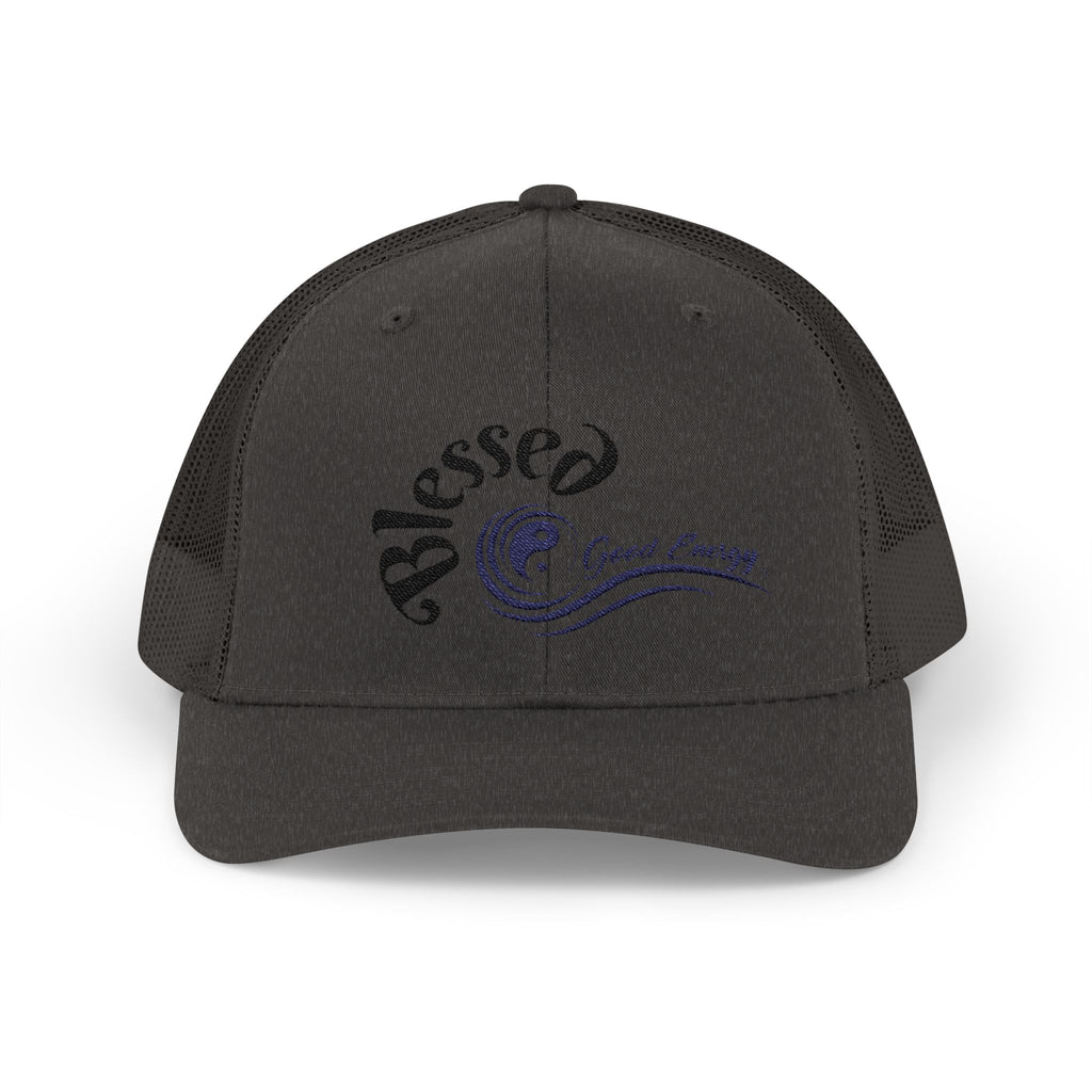 "Blessed" Good Energy Snapback Trucker Cap – A powerful mindset gift for yourself and others