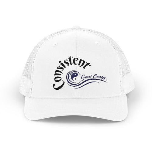 "Consistent" Good Energy Snapback Trucker Cap – Your Commitment to principles and values delivers results