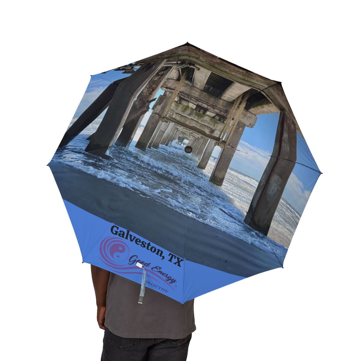 Good Energy Signature Series Foldable Umbrella-Galveston