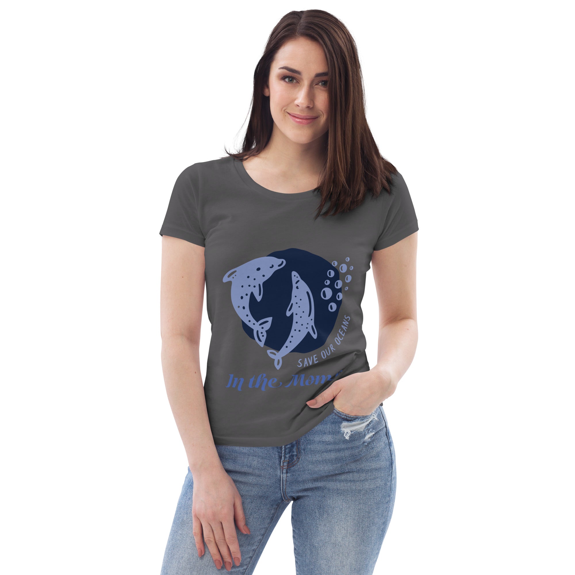 Save Our Oceans...In the Moment Women's fitted eco tee