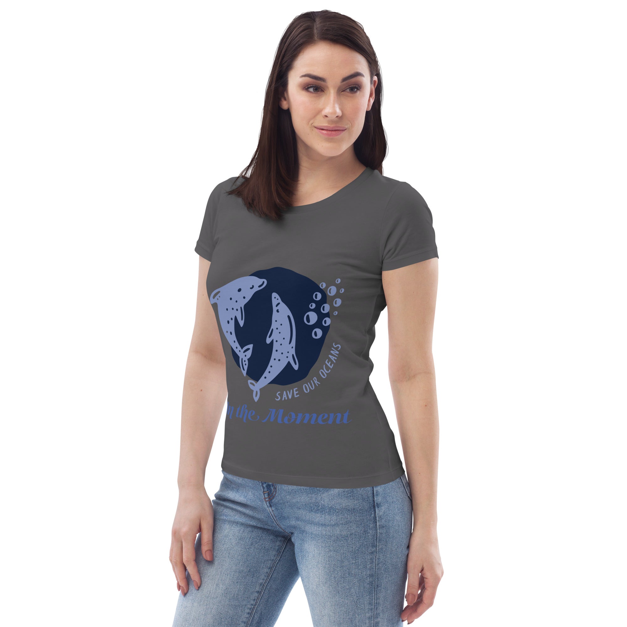 Save Our Oceans...In the Moment Women's fitted eco tee